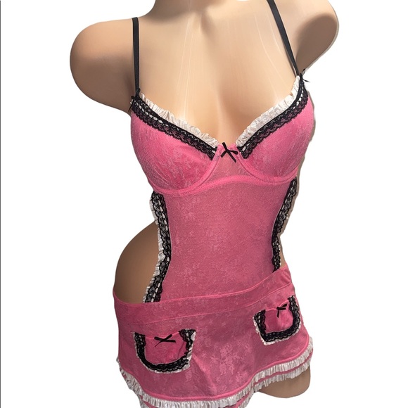 Victoria’s Secret Pink Apron Teddy 38 C - Picture 4 of 8